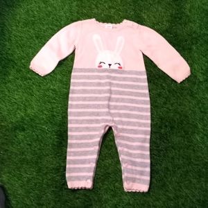 NWT Pink/Gray Gymboree Romper